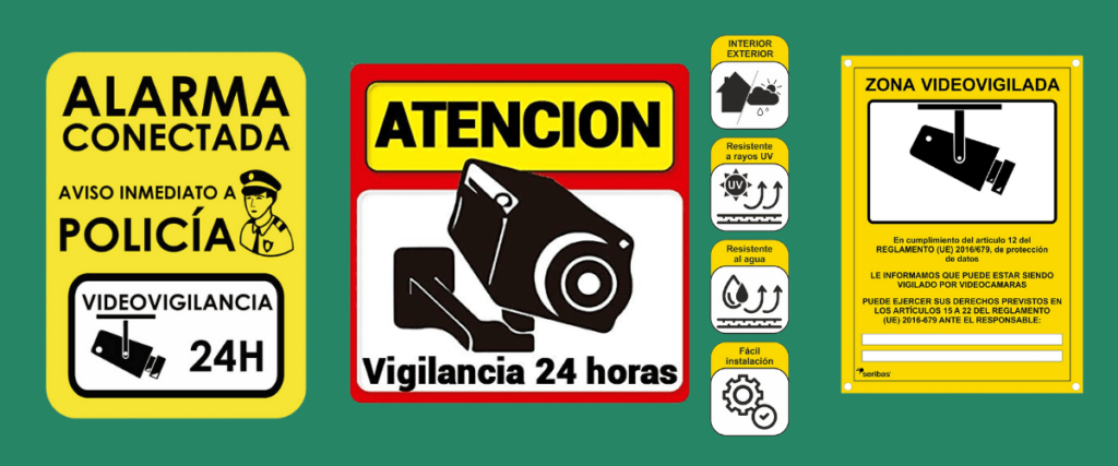 placas disuasorias