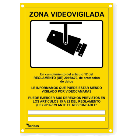 zona videovigililada