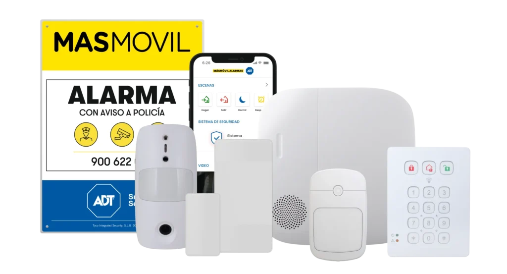Alarmas masmovil piso