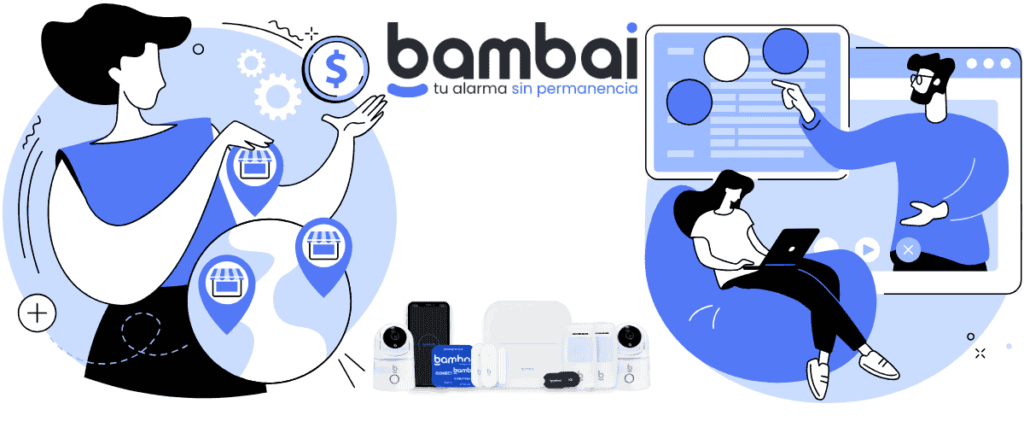 BAMBAI ALARMAS Bambai Alarmas es una empresa especializada en sistemas de seguridad, reconocida por ofrecer alarmas sin permanencia a un precio altamente competitivo. La decisión sobre la duración del servicio queda totalmente en manos del cliente, permitiéndole contratarlo el tiempo que necesite sin compromisos a largo plazo. A continuación, te proporcionamos toda la información esencial sobre esta compañía y los productos que ofrece.