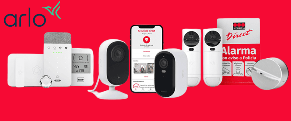 Cámaras de videovigilancia Arlo de Securitas Direct Combina la videovigilancia de última generación de las cámaras Arlo con la tecnología PreSense™ de Securitas Direct y anticípate a cualquier intento de robo en tu propiedad.