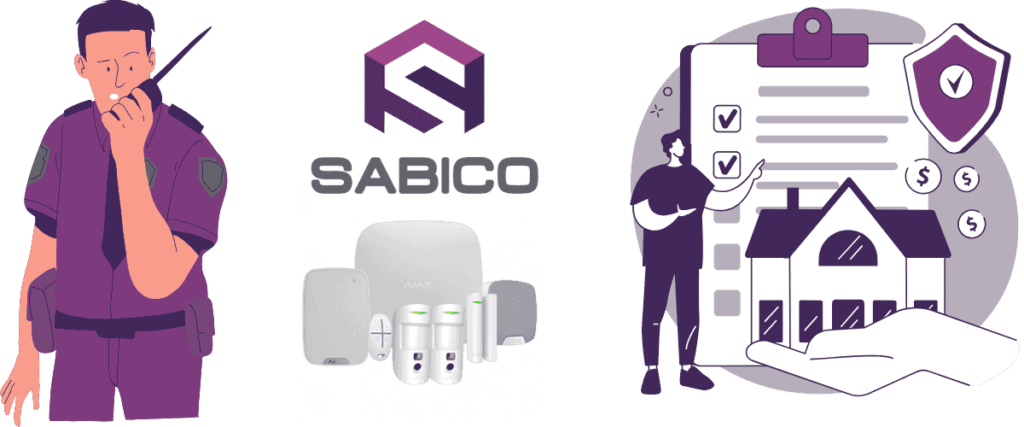 Sabico Alarmas y seguridad Sabico es una empresa especializada en seguridad privada, con una amplia cobertura en toda España. Dispone de su propia central receptora de alarmas, lo que garantiza una supervisión constante y eficaz. Su catálogo de servicios está dirigido tanto a hogares como a negocios, ofreciendo soluciones avanzadas para la protección de sus clientes.