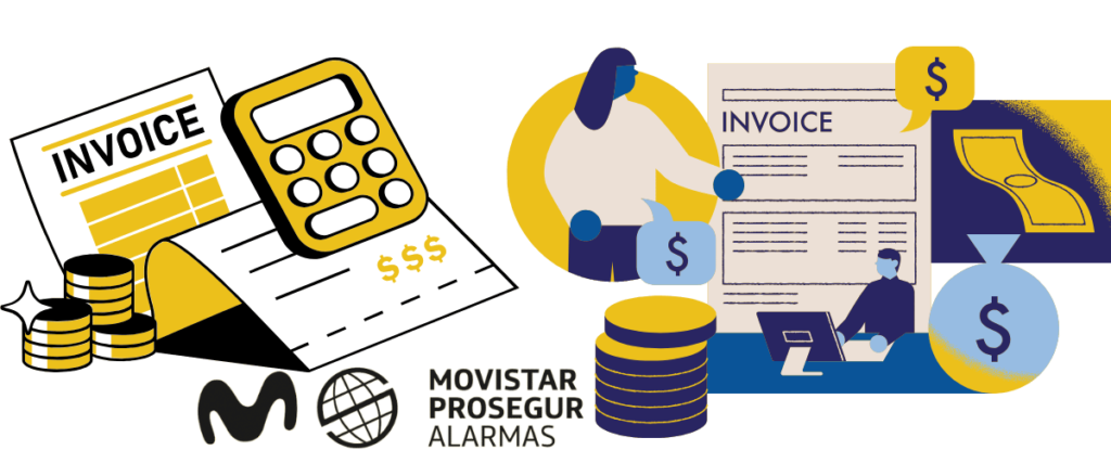 facturas prosegur Alarmas Si eres cliente de Movistar Prosegur y necesitas consultar tus facturas mensuales, en este artículo te explicamos todas las opciones disponibles para descargarla y cómo resolver cualquier incidencia de manera rápida y sencilla.