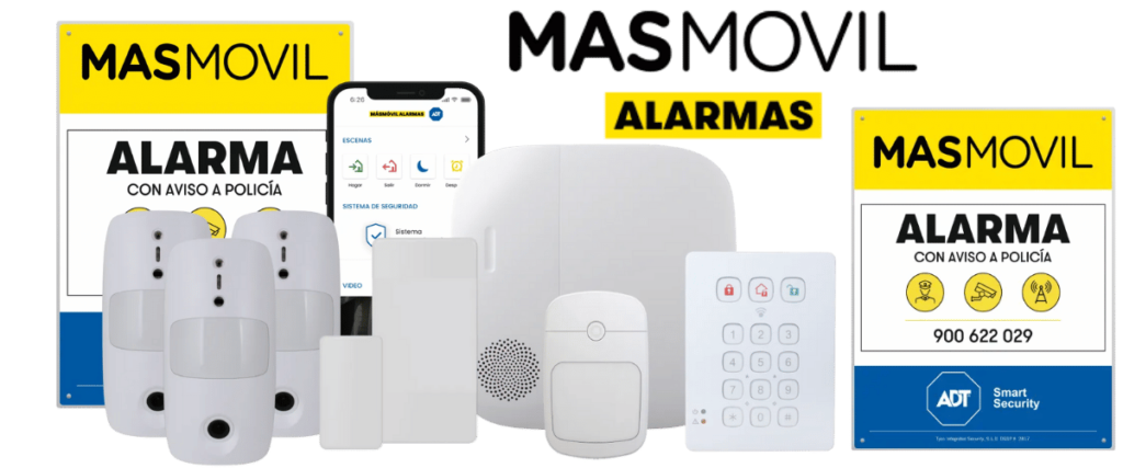 masmovil alarmas Las alarmas de MásMóvil representan una opción de seguridad innovadora y asequible, diseñada para proteger tanto hogares como negocios. Este servicio destaca por su combinación de tecnología avanzada y una atención personalizada, ofreciendo a los usuarios la máxima tranquilidad y posicionándose como una alternativa altamente competitiva en el sector.